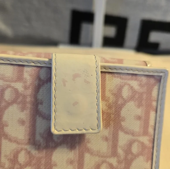 Christiam Dior Pink Trotter Bifold Wallet. - Picture 10 of 10